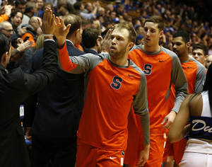 Trevor Cooney was leading score for Syracuse in its home win against No. 25 Notre Dame on Thursday night.