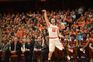 Trevor Cooney scored just five points on senior day and shot 0-of-6 from 3, but Syracuse still  won 75-66. 