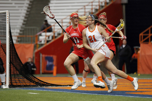 Kayla Treanor scored four goals against Loyola on Sunday in Syracuse's 17-6 win against the Greyhounds.