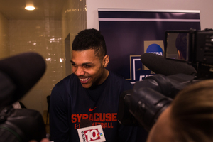 No. 10 seed Syracuse takes on No. 11 seed Gonzaga on Friday in the Sweet 16 in Chicago.