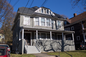 Students live in homes by Ward Wellington Ward, the architect who designed the pictured house. He designed 10 homes that still stand in the University Hill area. 