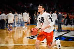 After three seasons as a manager Patrick Herlihy walked on to the Syracuse team. 