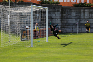 Lysianne Proulx, pictured against Duke, was ruled out for the season with a hip injury on Tuesday.