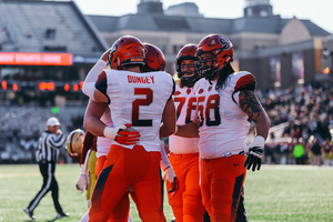 Eric Dungey and 10 others earned all-ACC honors Monday.