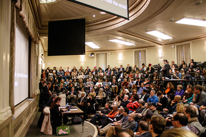 The University Senate met Wednesday afternoon at Maxwell Auditorium.