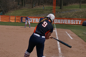 Alexis Kaiser led Syracuse with four RBI in the Orange's win over Rutgers.