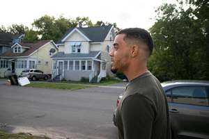Lower-income neighborhoods in Syracuse have faced neglect as the surrounding university area attracts development. 