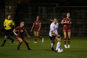 Telly Vunipola is tied for SU’s leading goal scorer this season. To get to that point, she worked on technical skills this summer.