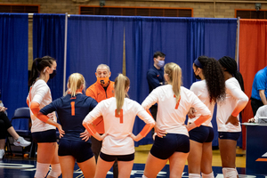 Syracuse falls in three sets to Notre Dame due to 18 errors over the entirety of the match.