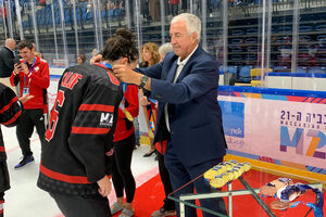 This past summer, Shelby Calof went on a ‘life-changing’ trip to Israel for the Maccabiah games. She played a role in bringing women’s ice hockey to the games for the first time in history