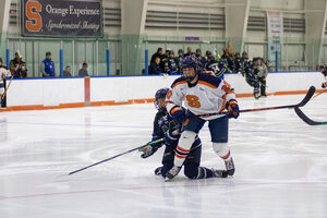 Syracuse held Mercyhurst scoreless for nearly 40 minutes, but two defensive mistakes cost a Syracuse team with little offensive momentum.