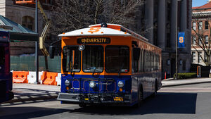 Syracuse University’s Office of Parking and Transportation Services warned in a Thursday SU news release that the university's trolley and shuttle services could experience disruptions for the rest of the spring semester due to a shortage of licensed drivers. PTS wrote in the release that the office hopes to return to usual operations with a full staff of drivers by the beginning of the fall 2023 semester. 