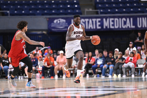 Boeheim's Army finished the first half on a 17-1 run, controlling the game for the rest of the night against The Nerd Team.