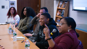 Wednesday's panel provided a space for first-generation students, faculty and staff at SU to share their experiences navigating college. Panelists also discussed SU's specific resources for first-generation students.