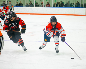 Syracuse forward Nea Tervonen earned her second CHA Rookie of the Week honor after tallying two points through SU's weekend series versus Robert Morris.