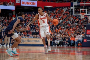 Former Syracuse point guard Judah Mintz will play for the Philadelphia 76ers in the NBA Summer League. 