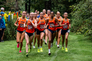 Syracuse men’s and women’s cross country captured first place by more than 35 points, with the women capturing the top-eight finishers in the 5K.