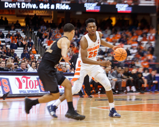 Tyus Battle shot 9-of-17 from the field and 2-of-3 from 3 en route to the win. 