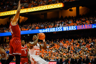 Frank Howard scored 16 points against the Wolfpack. 