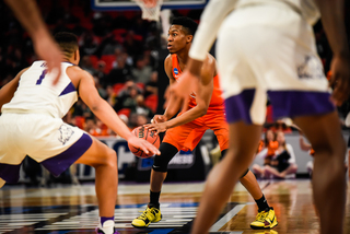 Sophomore guard Tyus Battle also scored just seven points. He shot 3-for-12 from the field and just 1-for-6 from deep. 