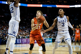 Marek Dolezaj, a sophomore forward, scored two points in 24 points. He took two shots and grabbed three boards. 
