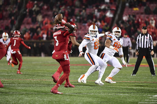 Louisville quarterback Micale Cunningham threw for a career-high five touchdowns. 